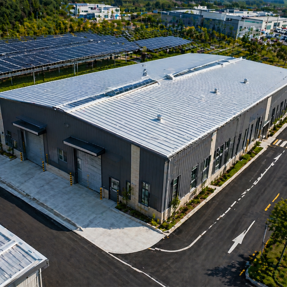 Free Design Quick Installation Prefabricated Steel Factory Industrial Warehouse Buildings for Sale