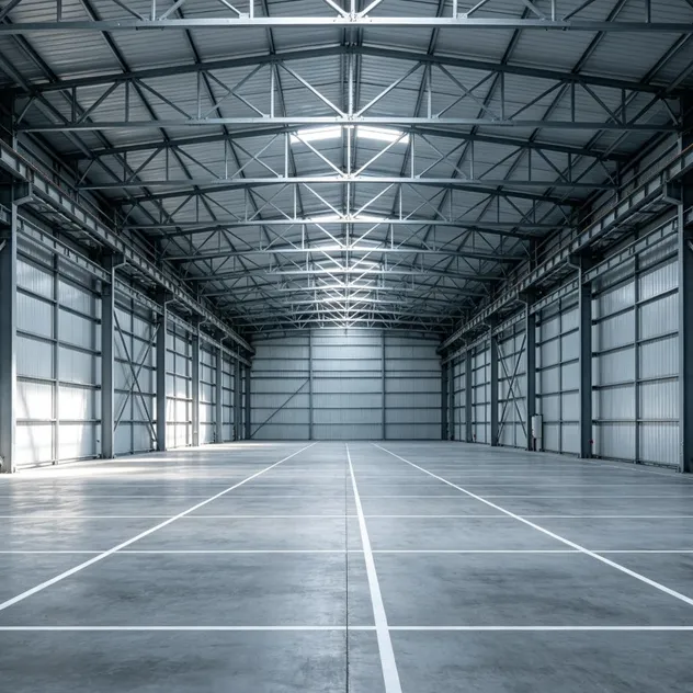 Custom High Quality Prefabricated Metal Structural Steel Warehouse Workshop Building