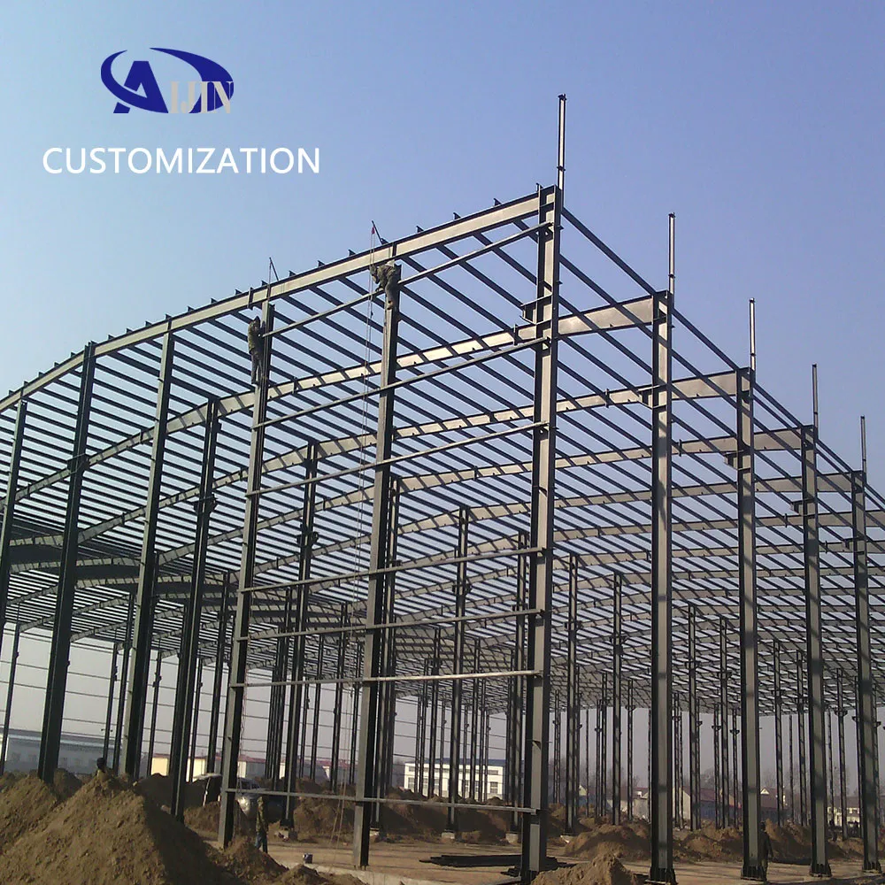 Multi-Span Modern Prefab Steel Structure Warehouse Building