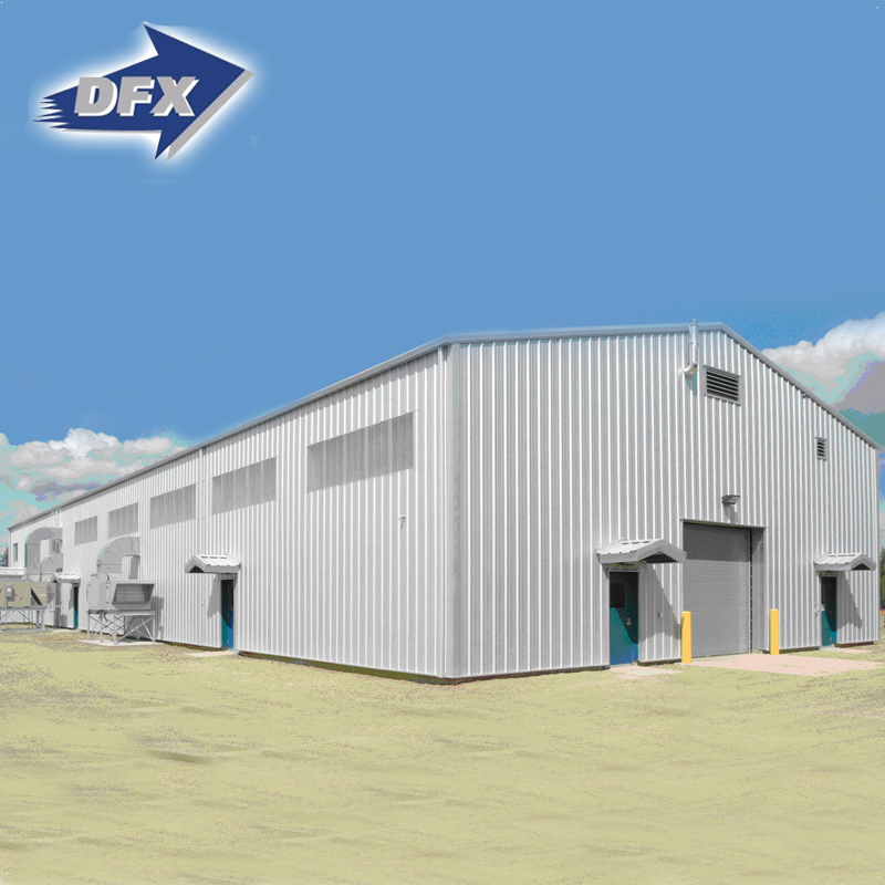 China Manufacturer Cheap Fast Construction Portable Prefab Fireproof Steel Structure Insulated Warehouse