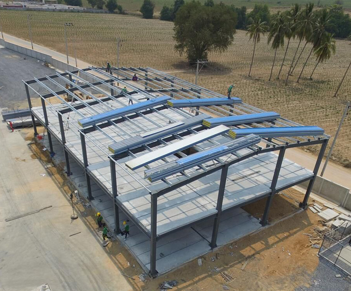 Industrial Steel Building Frame