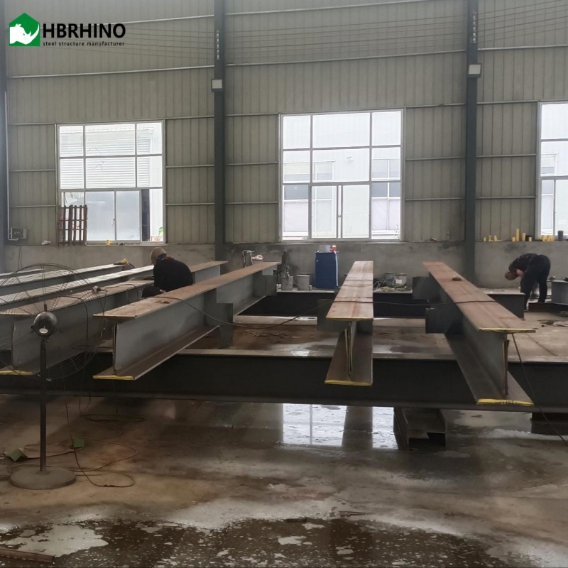 Multi-Story Large Span Prefabricated Exportable High Strength &amp; Durable Light Steel Structure Buildings for Factories Workshops Warehouses Building