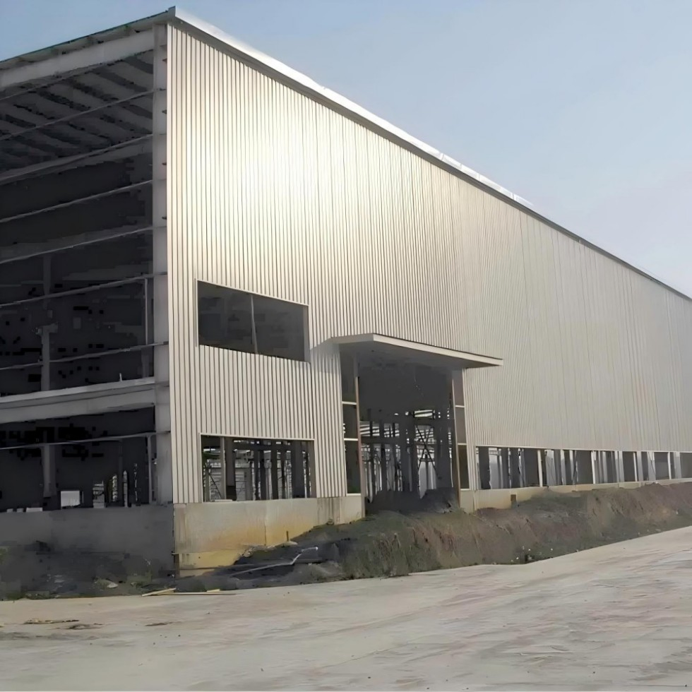 Modern Fully-Automated Poultry Farm Chicken House Lightweight Steel Structure H-Shape Steel Beams
