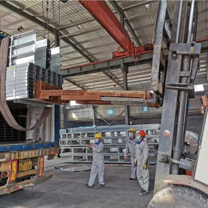Steel Structure Loading 2