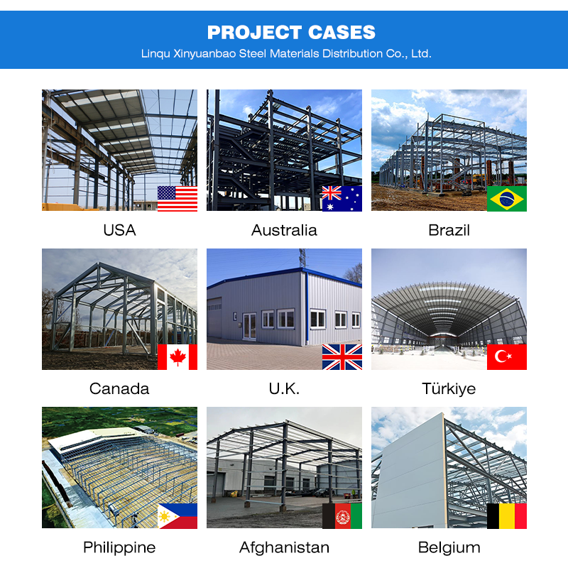 Industrial Manufacturing Workshop and Heavy Duty Machinery Storage Plant Metal Building Steel Structure Warehouse