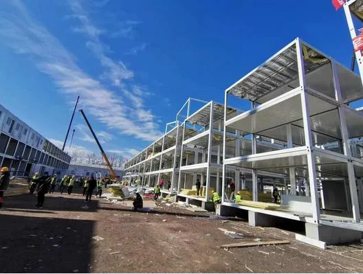 Steel Frame Plant Storage House