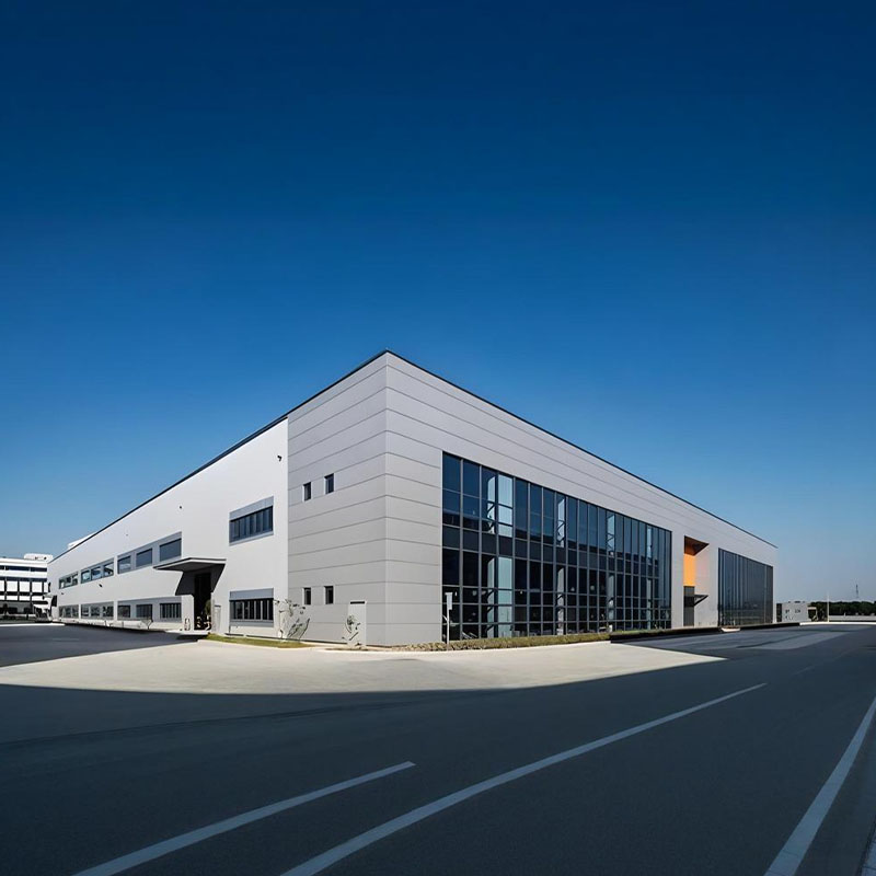 Prefabricated Steel Structure Repair Garage Workshop Plant Modern Metal Building Construction Warehouse Factory Service Hall