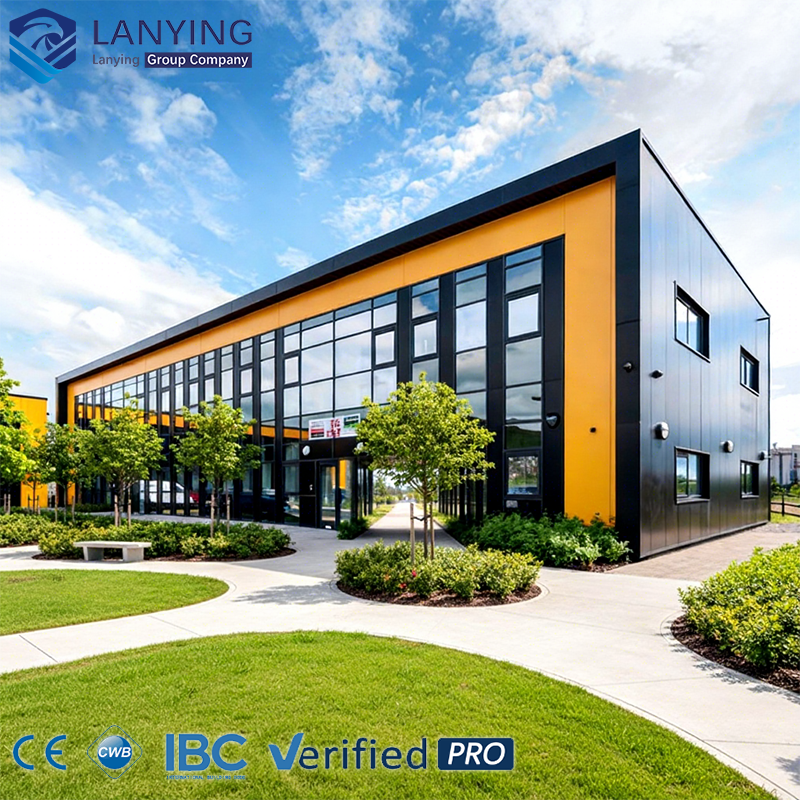 EN10025 S355JR Steel Structure Prefabricated Building Heavy Duty For Workshop Factory Plant