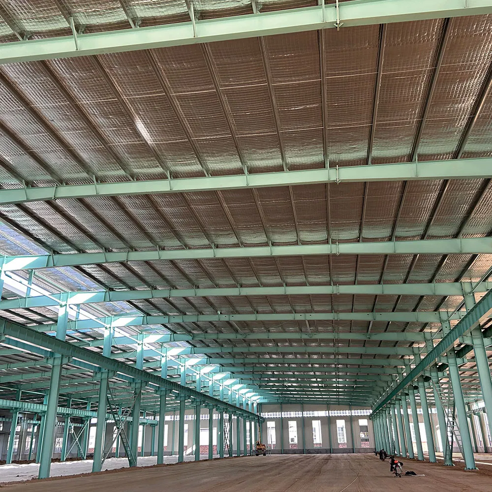 Custom Prefab Metal Frame Structure Warehouse Building