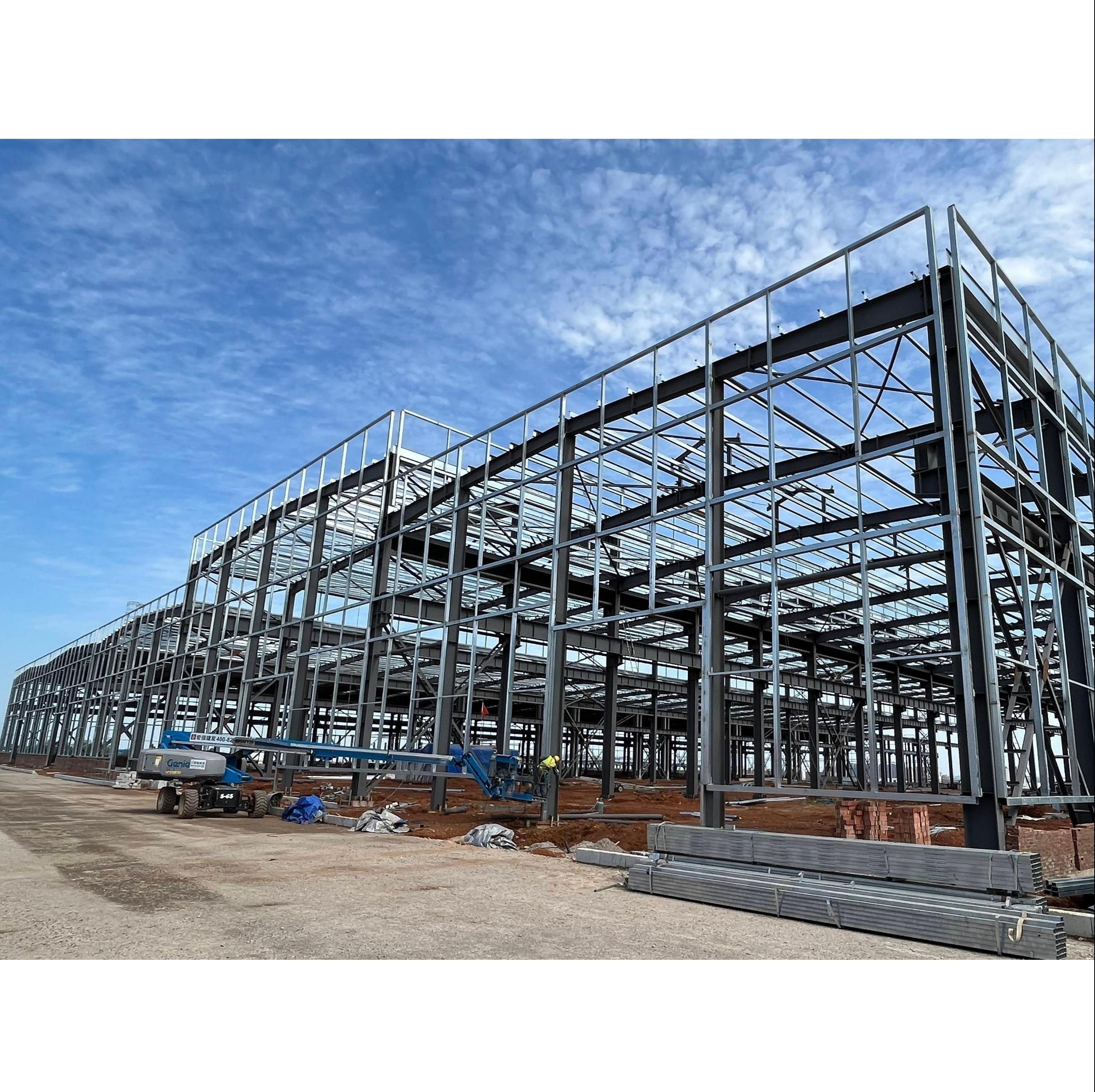 Custom Large Span Metal Building Warehouse - Prefab Steel Barn, Garage Frame, Cold Storage &amp; Industrial Shed
