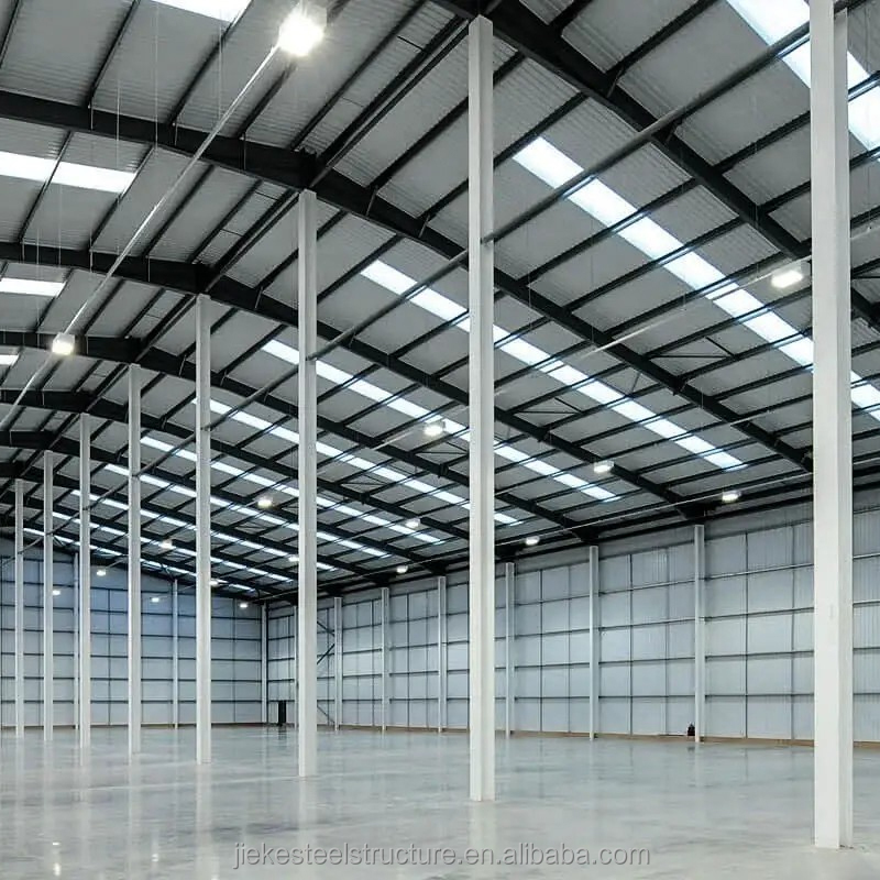 Modern Designed Factory Building Pre-Manufactured Fabricated Metal Warehouse Steel Structure Shed Construction
