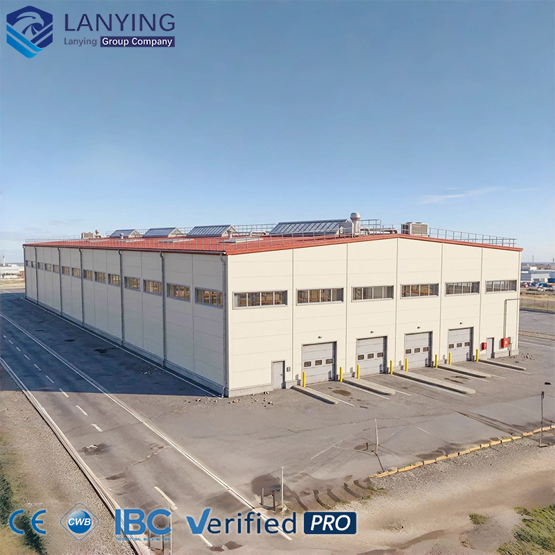 Clear Span Prefabricated Steel Warehouse Heavy Duty Metal Building Kit for Farm Factory &amp; Logistics
