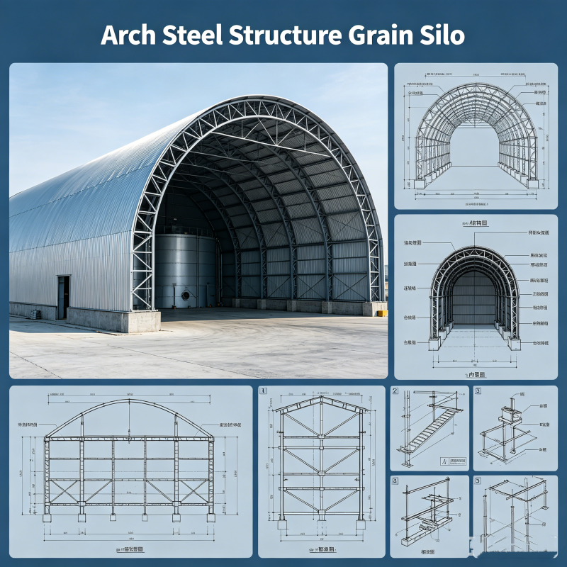 Arch Steel Structure Exterior