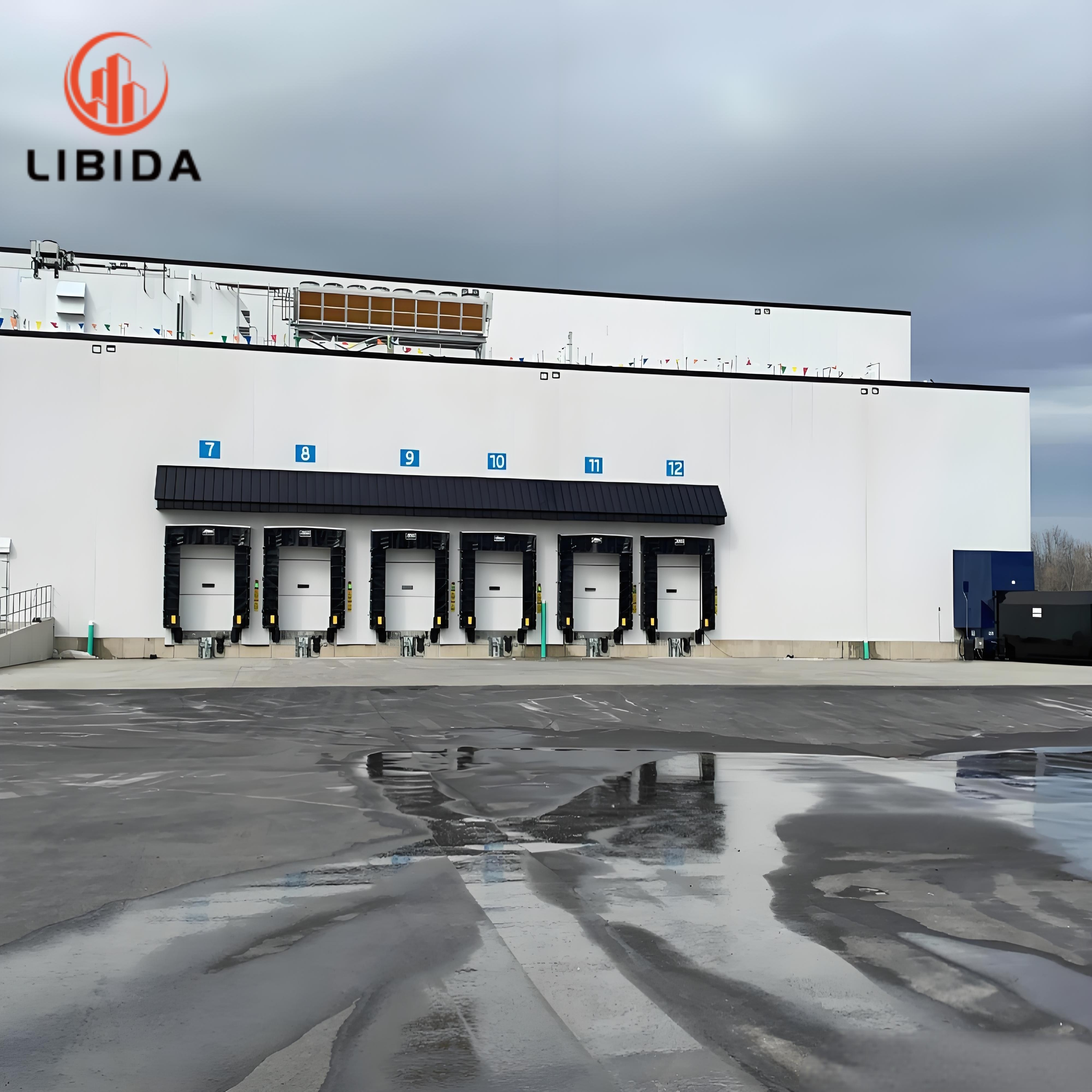 Seismic-Resistant Prefabricated Steel Structure Industrial Cold Storage Warehouse with Insulated Walls for Freezing and Chilling