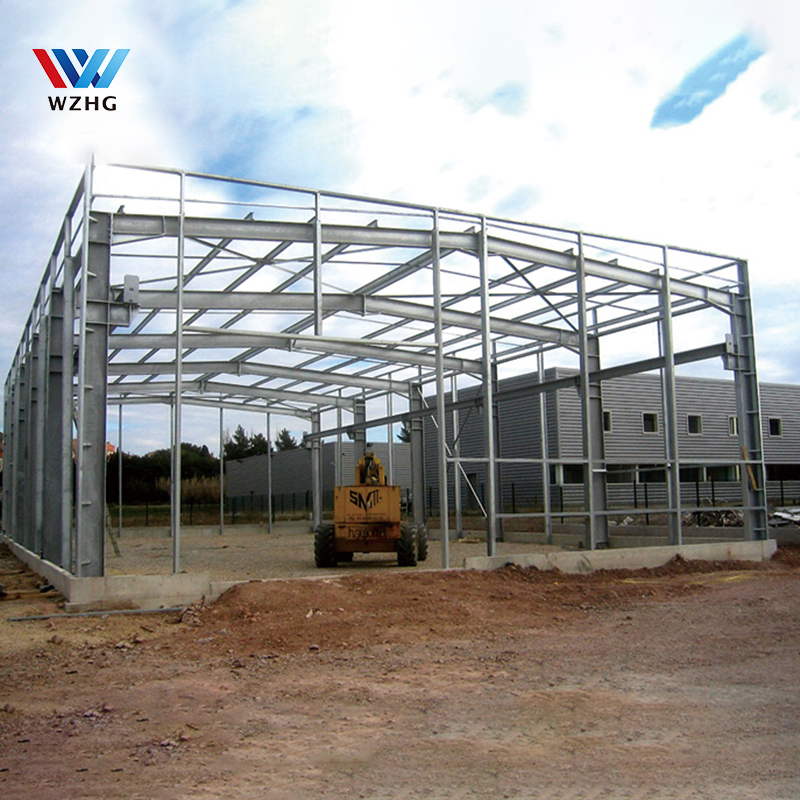 Cold Storage Light Steel Warehouse with PU Insulated Panels Welding &amp; Cutting Services