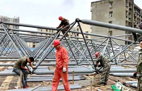 Large-Span Steel Grid Structure for High-Bay Warehouse and Automated Storage Systems