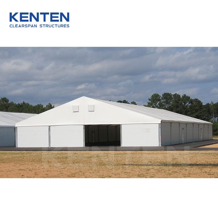 Outdoor Temporary Mobile Construction Work Structure Tents Aluminium Warehouse Storage Industrial Tents for Industrial Storage