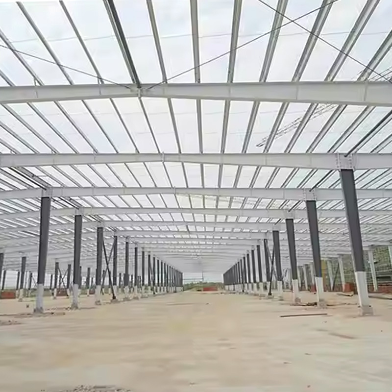 Lightweight Steel Frame Warehouse Fast Installation Low Cost for Temporary and Agricultural Storage