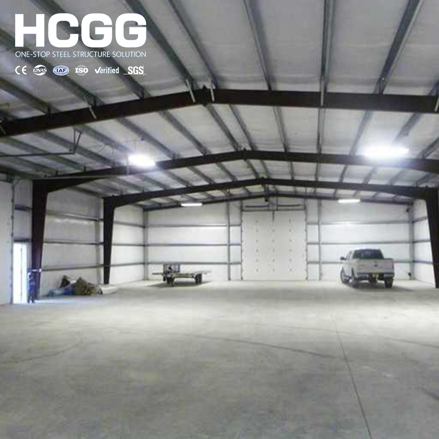 Galvanized Steel Frame H Beam Prefabricated Metal Steel Farm Shed Agricultural Storage Warehouse Barn Building Supplier