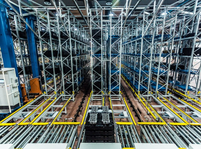 Anti-Seismic Steel Structure for Automated Stereo Warehouse