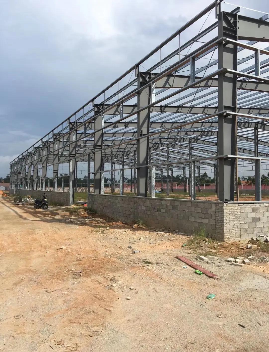 Prefab Metal Barn Kits Steel Frame House Agricultural Shed for Hay Storage Livestock Farming Prefabricated Structure Supplier