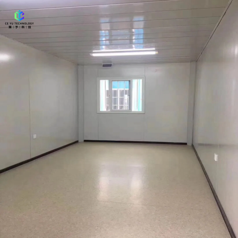 Robust Waterproof Fireproof Modular Building For Construction Site Office Labor Dormitory And Emergency Shelter Flat Pack House