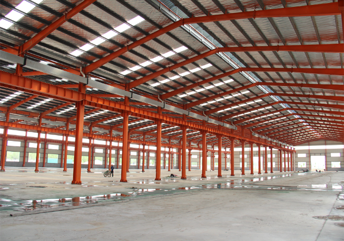 Steel Framing Construction Site