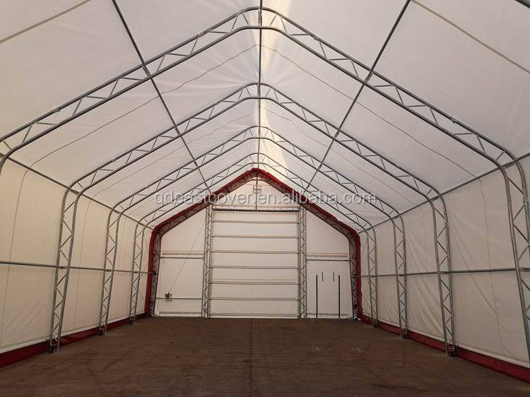 Waterproof Heavy Duty Industrial Double Truss Buildings Shelter