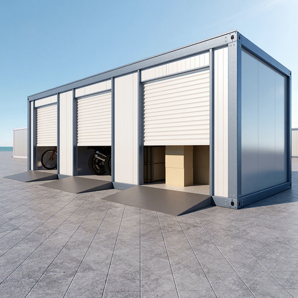 China Suppliers Easy Assemble Prefab-warehouse Prefabricated Cost-effective 20ft 40ft Small Container Modern Flat Pack Warehouse