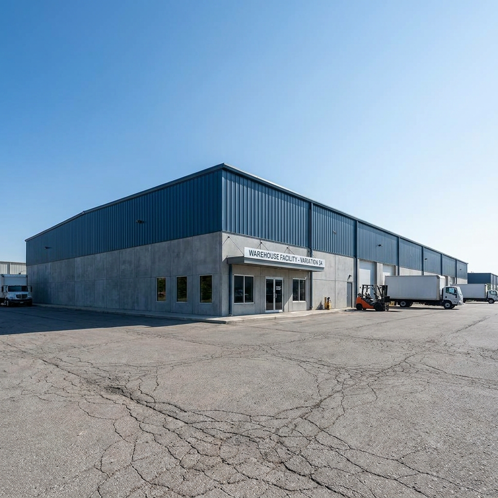 High Rise Wide Span Steel Structure Warehouse for Racking