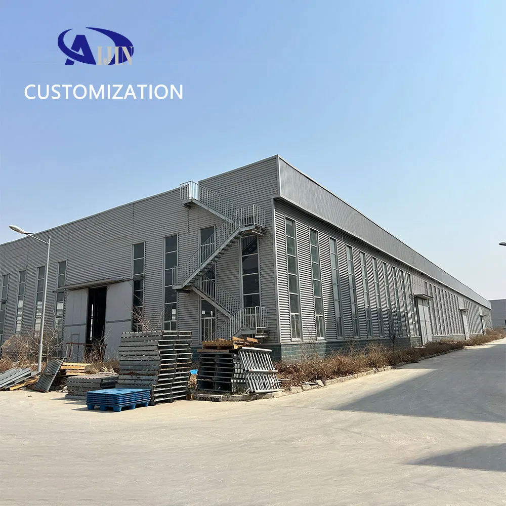 Multi-Span Modern Prefab Steel Structure Warehouse Building