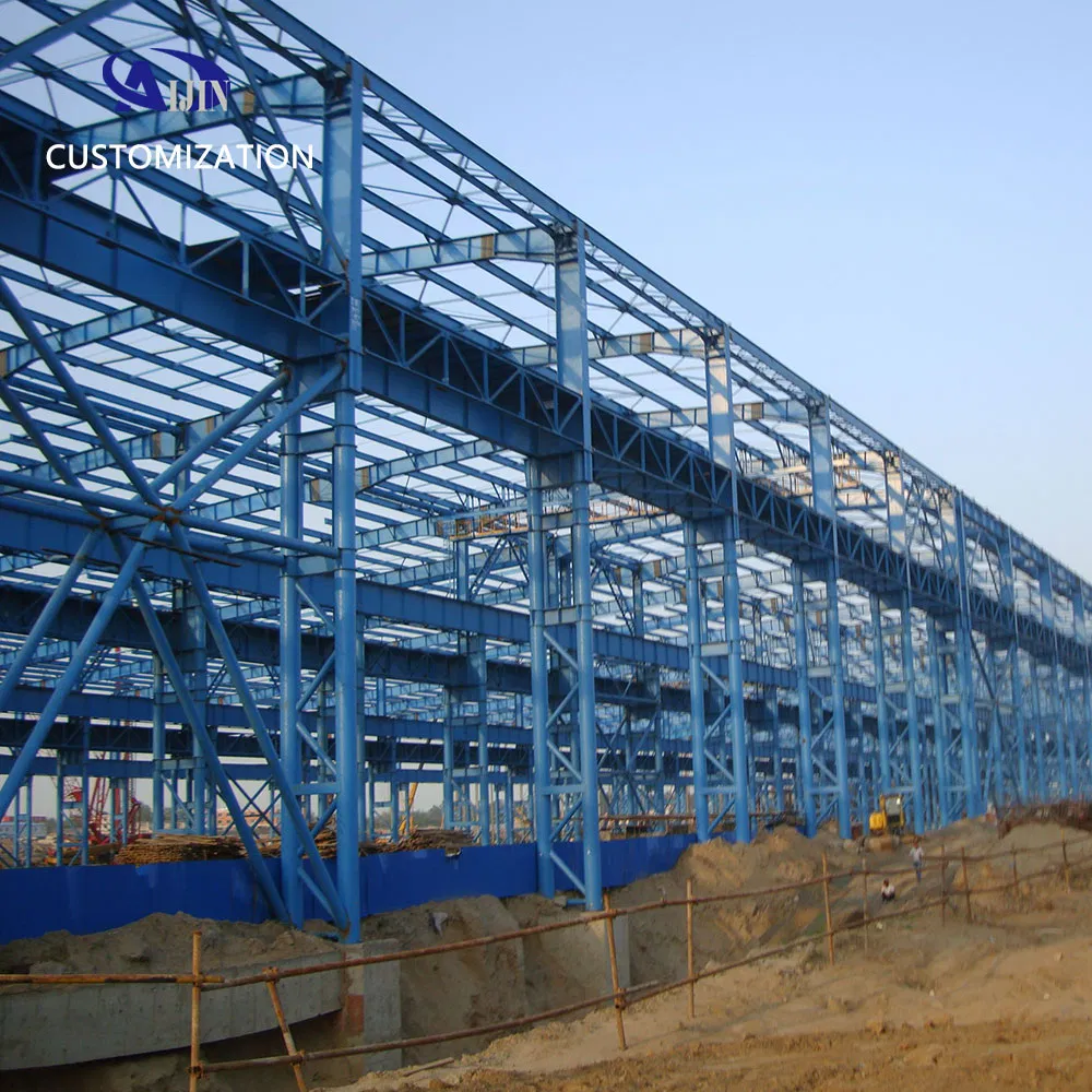 Multi-Span Modern Steel Warehouse Structure Building