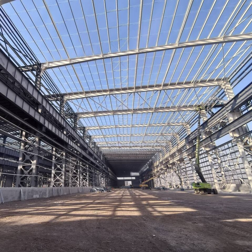 Prefabricated Steel Structure Warehouse - Industrial Custom Metal Storage Building