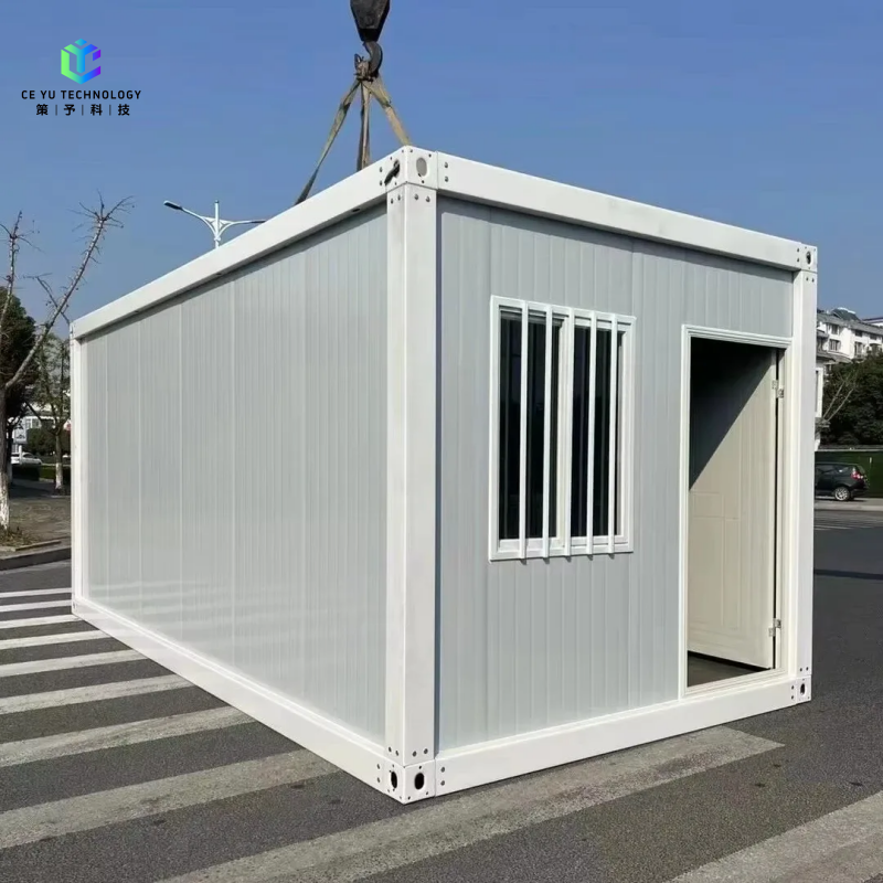 Robust Waterproof Fireproof Modular Building For Construction Site Office Labor Dormitory And Emergency Shelter Flat Pack House