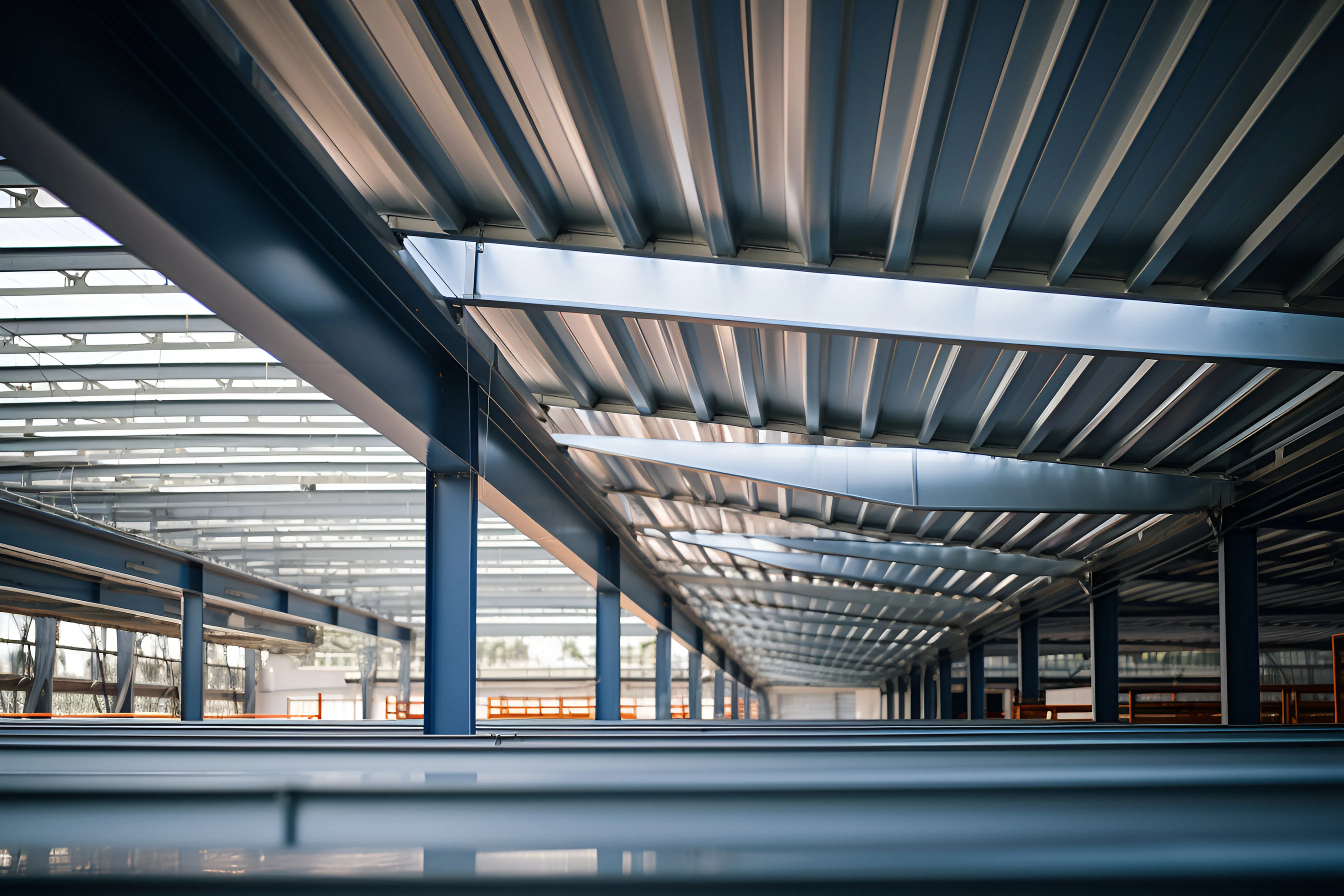 Light Modular Metal Warehouse Steel Structure Frame Building Steel Frame Workshop Plant Industrial Building for Sale