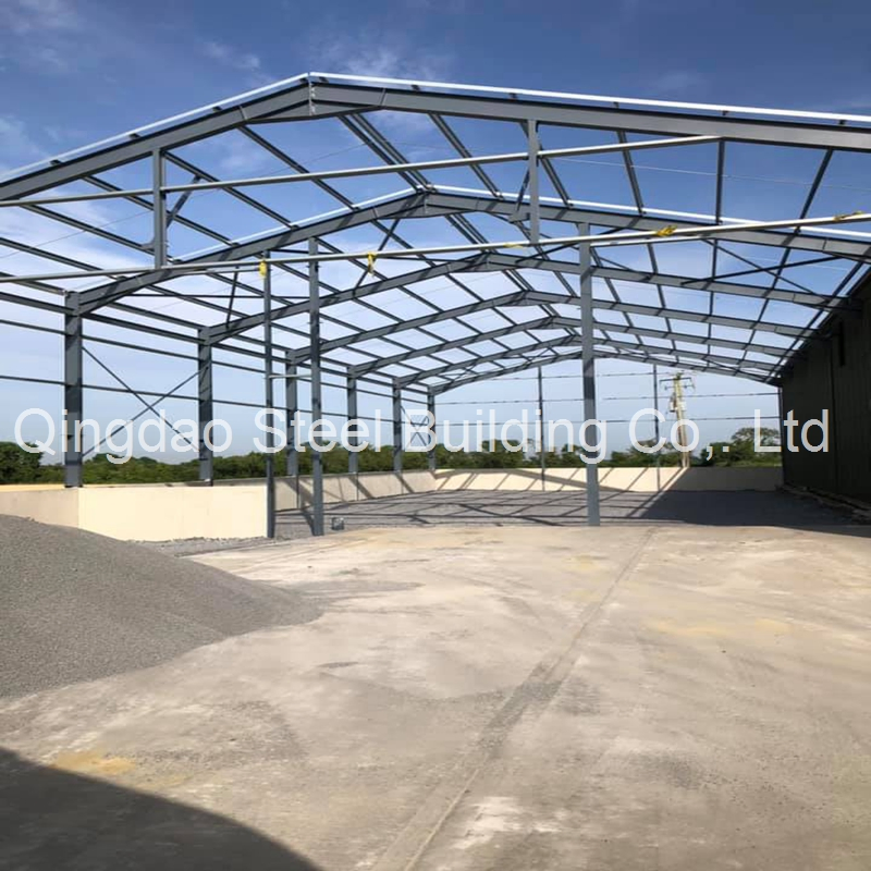 Customized Prefabricated Steel Structure Building for Commercial Warehouse Industrial Workshop Storage Shed