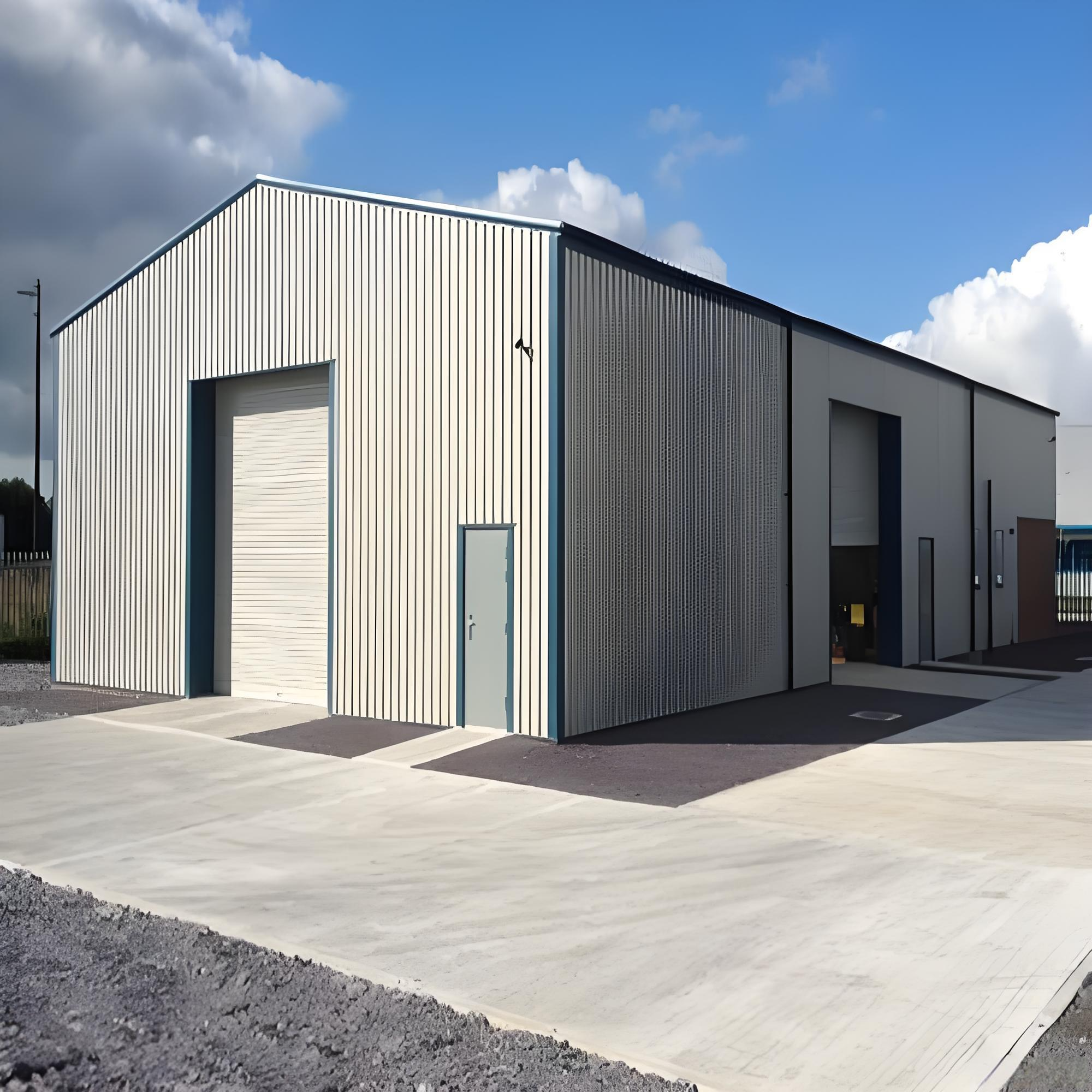 China Prefabricated Storage Sheds Prefabricated Steel Structure Prefab Steel Warehouse Industrial Building Metal Steel Structure