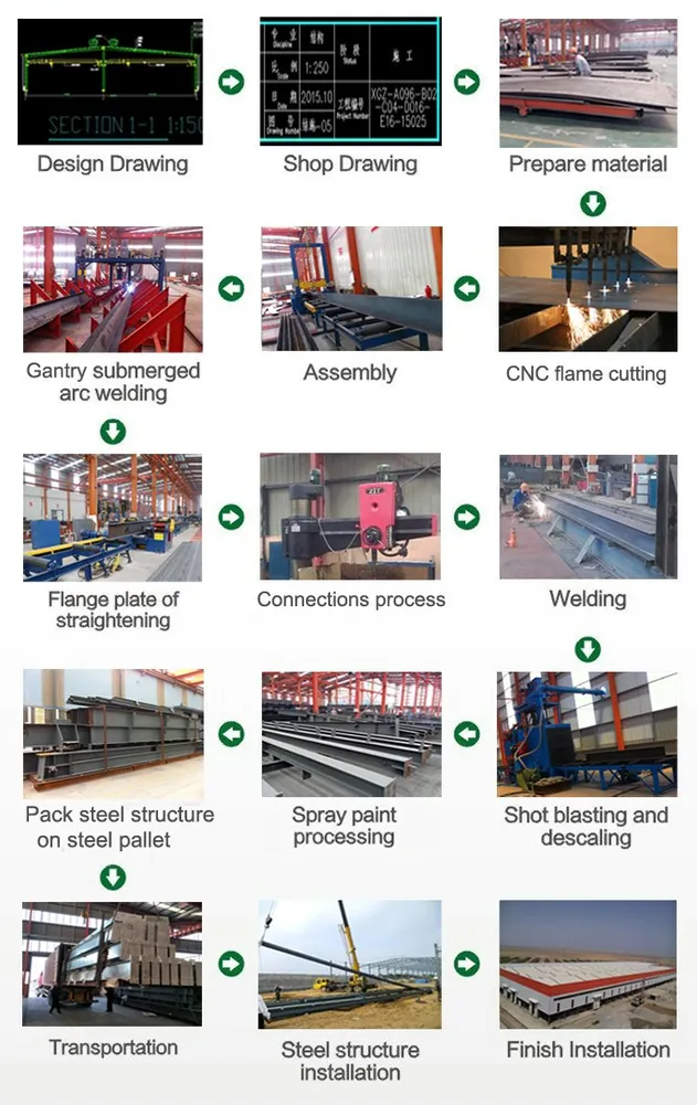 Versatile Steel Structure Buildings for Commercial Use and Storage