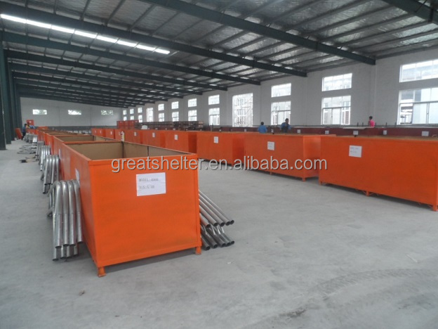 Industrial Style Steel Frame Barn Garage for Farm Storage Carport Use with Forklift Tractor Tent Fabric for Warehouse