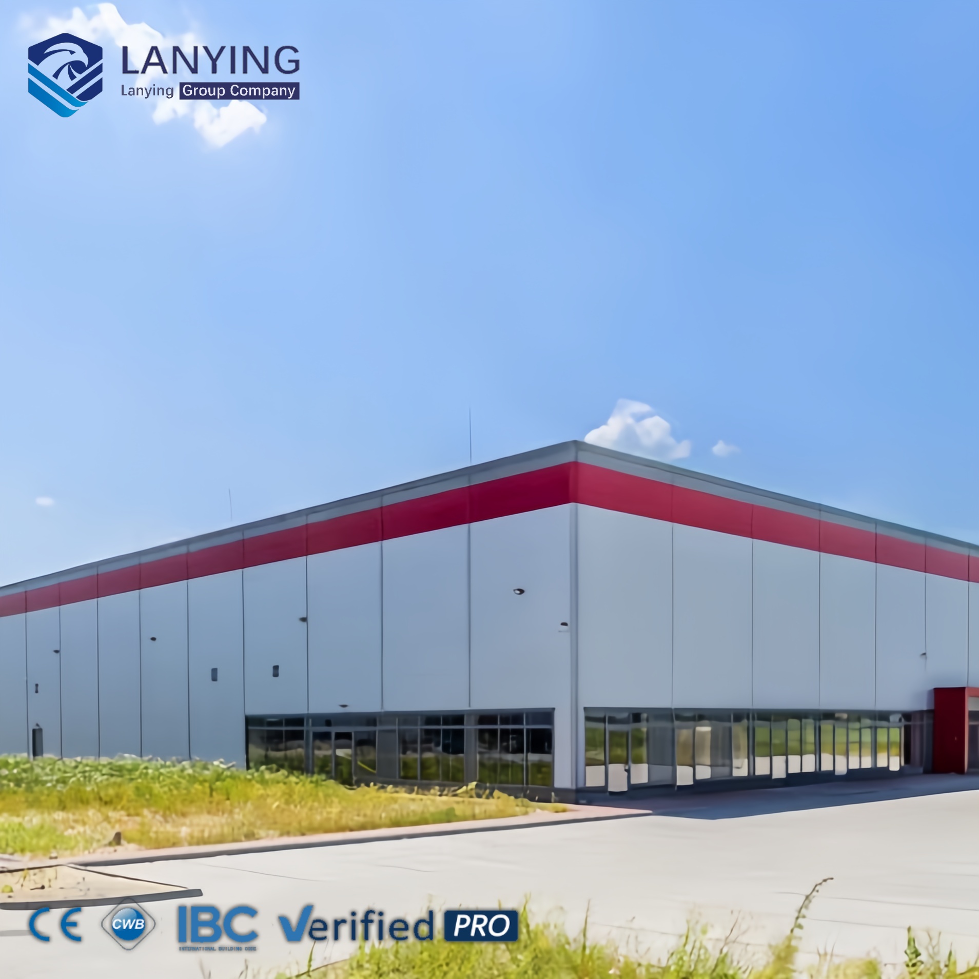Good Quality Metal Prefabricated Steel Warehouse Structure Prefabricated Wide Span Steel Warehouse Building