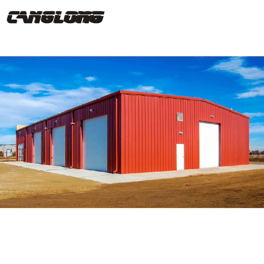 Customizable Steel Structure Factory with Smart Features for Automated Production Lines