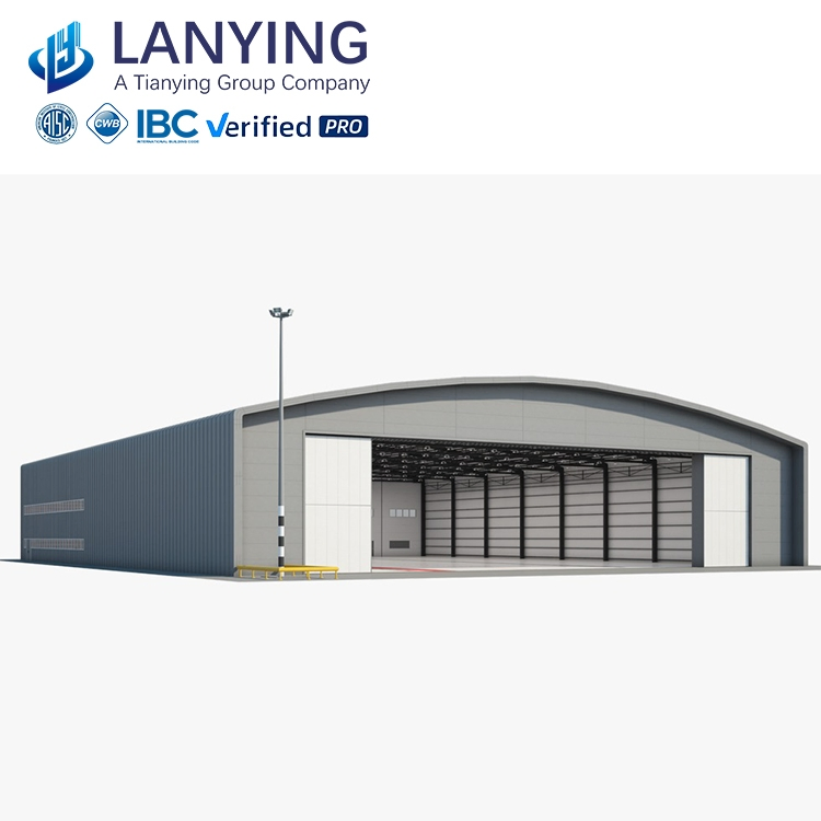 Large Span Fireproof Prefab Steel Structure Warehouse