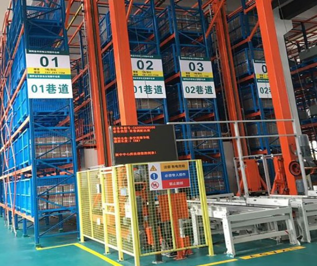 Anti-Seismic Steel Structure for Automated Stereo Warehouse