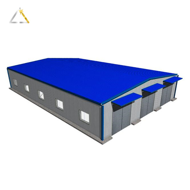 Big Warehouse Space Frame Dome Roof Structure Prefabricated Insulated Steel Building Aircraft Hangar for Sale
