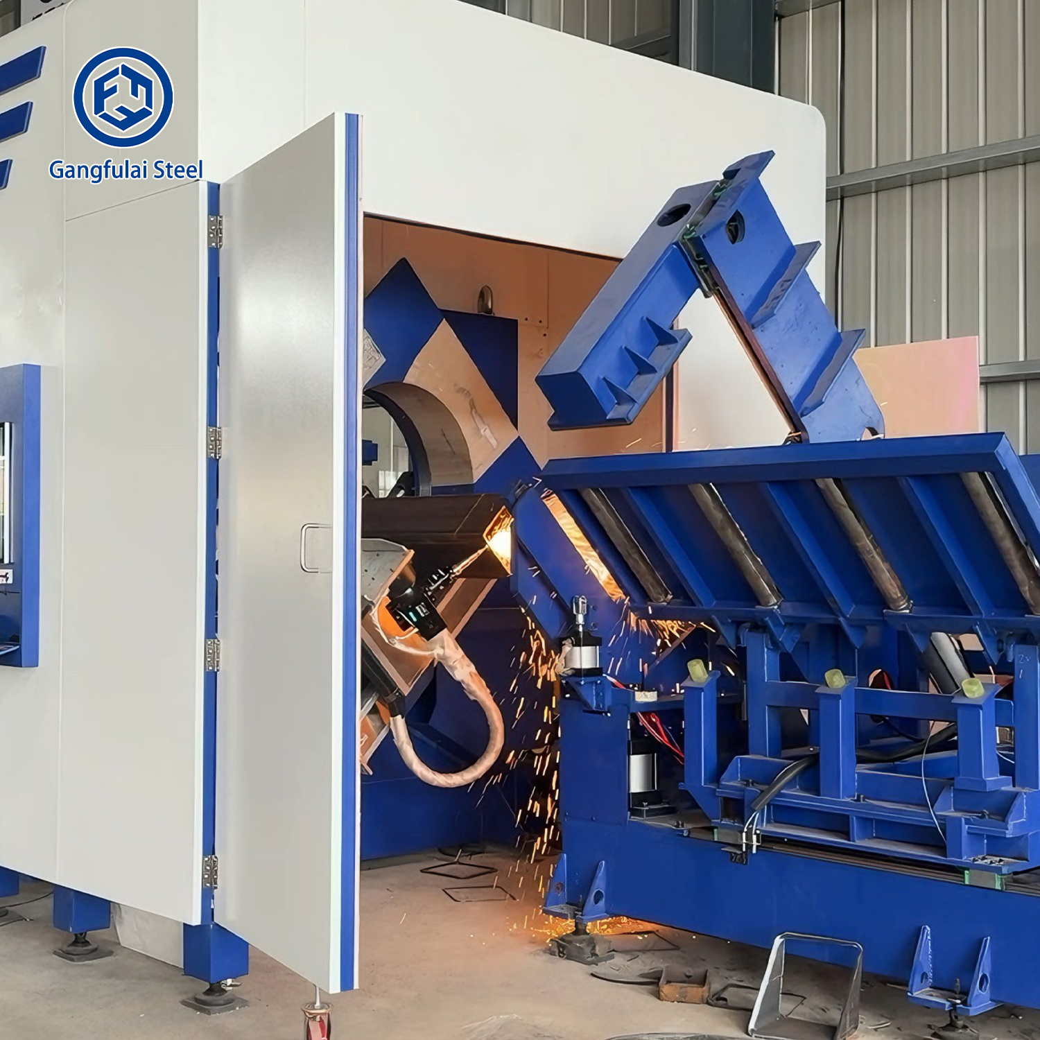 Professional Manufacture High Quality Light Weight Pre-engineered Steel Structure Building Garage Workshop Use