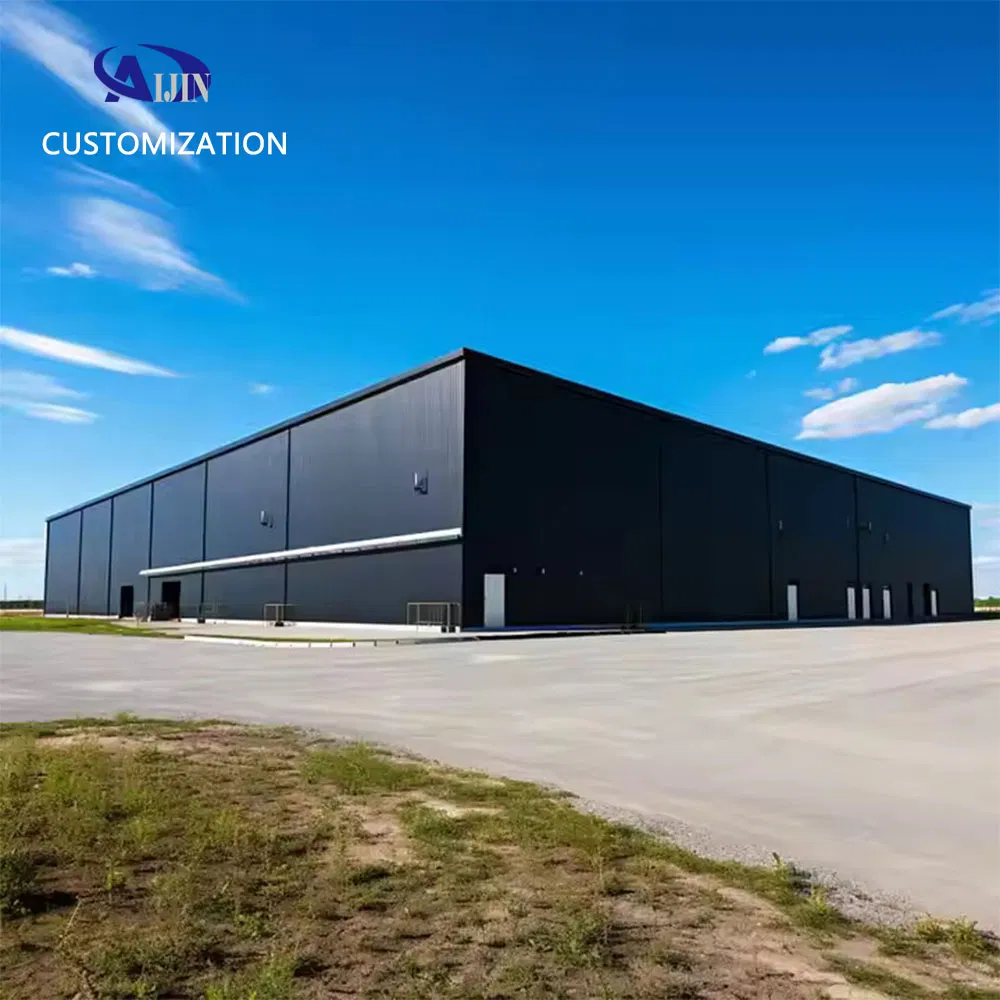 Multi-Span Modern Steel Warehouse Structure Building