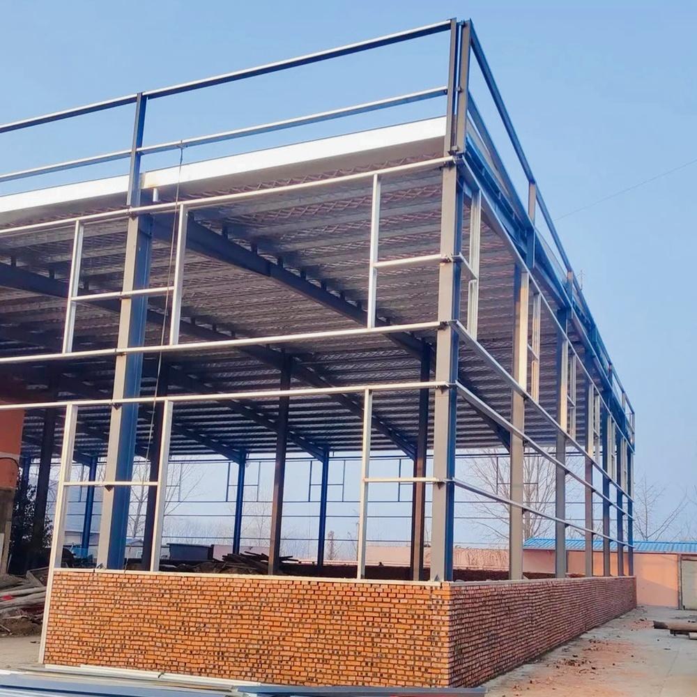 China Cheap Pre - Engineered Steel Building Metal Arch Frame Warehouse Steel Structure Coal Bunker