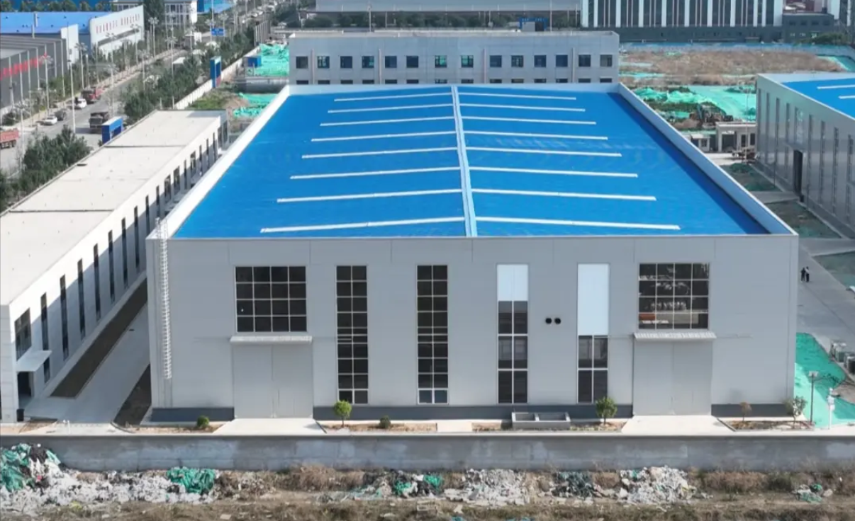 Prefabricated Warehouse Workshop Building Portal Frame Light Steel Structure Building Manufacturing Factory