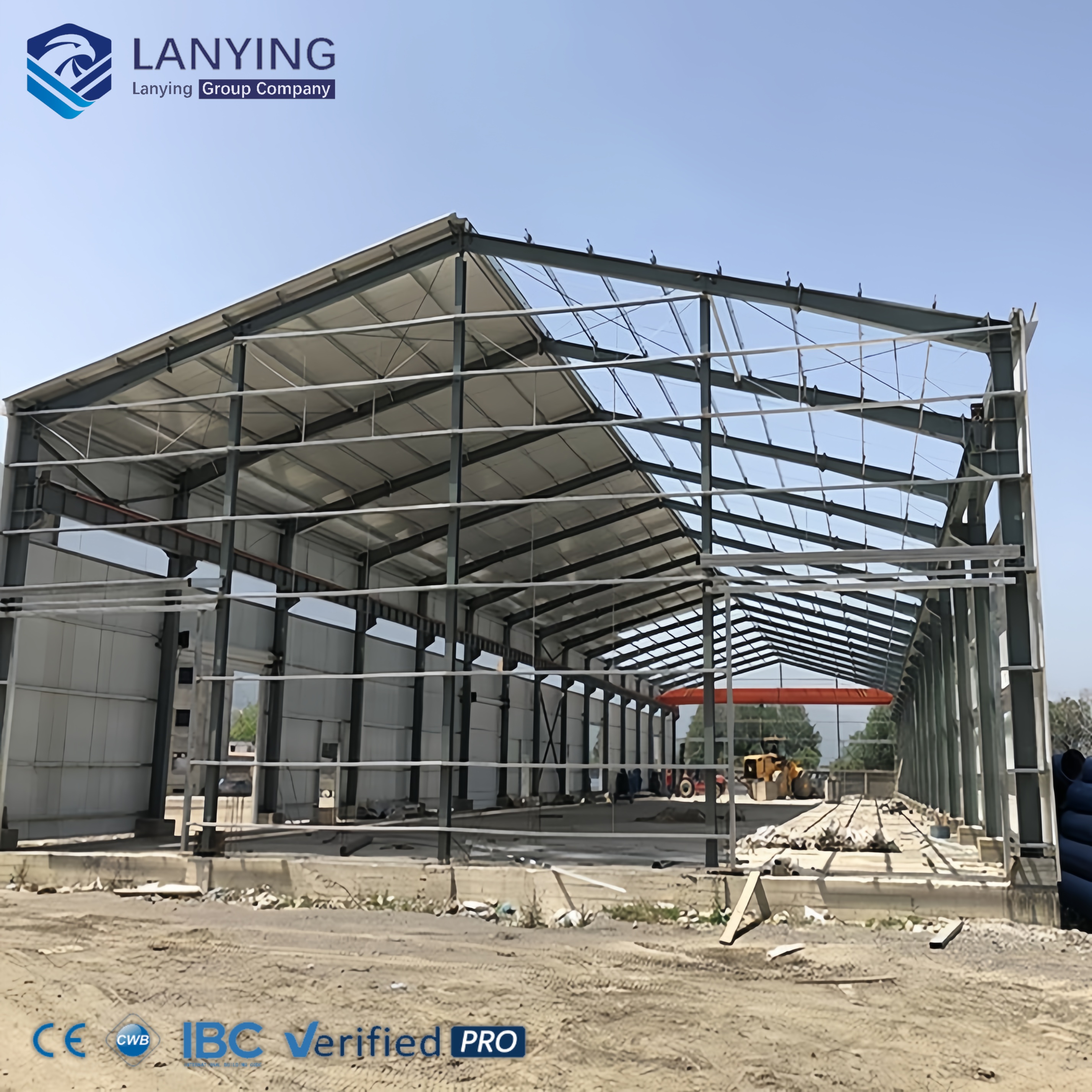 Prefabricated Steel Structure/warehouse/workshop/hall/hangar Modernized Prefabricated Industrial Steel Warehouse Buildings