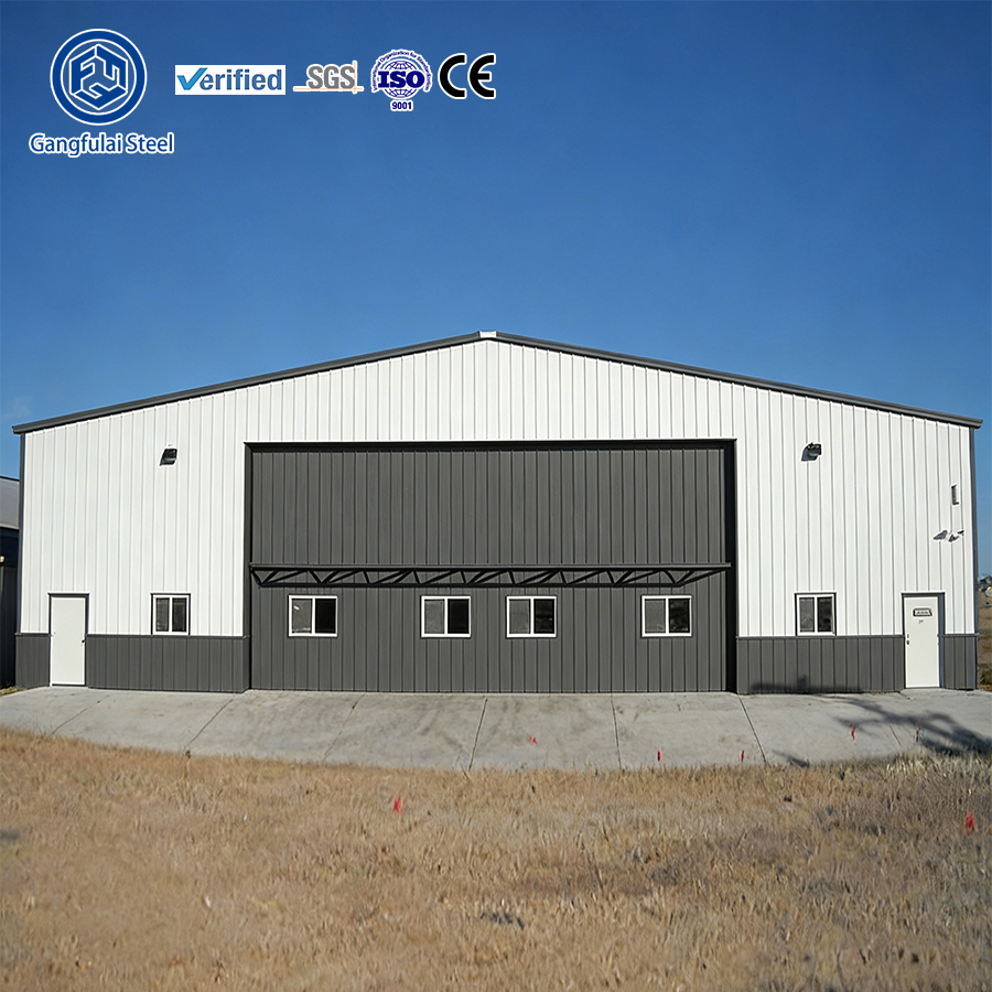 Agricultural Steel Structure Warehouse Farm Grain Livestock Storage Shed